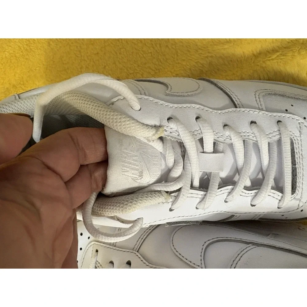 Nike Air Force 1 Shoes Low Big Kids GS Triple White Sneakers DH2920 111 Size 7Y